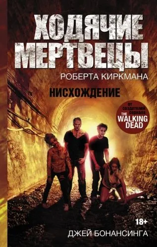 Обложка книги Ходячие мертвецы Роберта Киркмана. Нисхождение