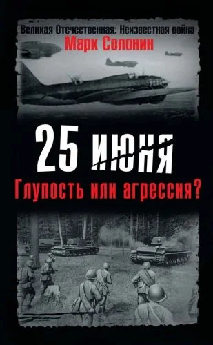 Обложка книги 25 июня. Глупость или агрессия?