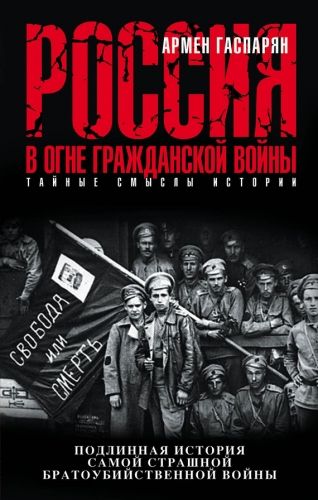 Обложка книги Россия в огне Гражданской войны: подлинная история самой страшной братоубийственной войны